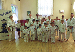 Bushido Warriors complete summer Karate course