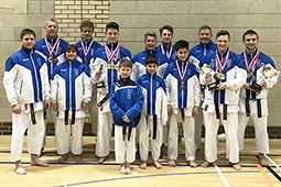 Southern Region Championships competitors from Backwell Karate