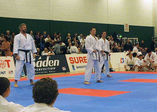 Backwell Karate team kata medallists, November 2013